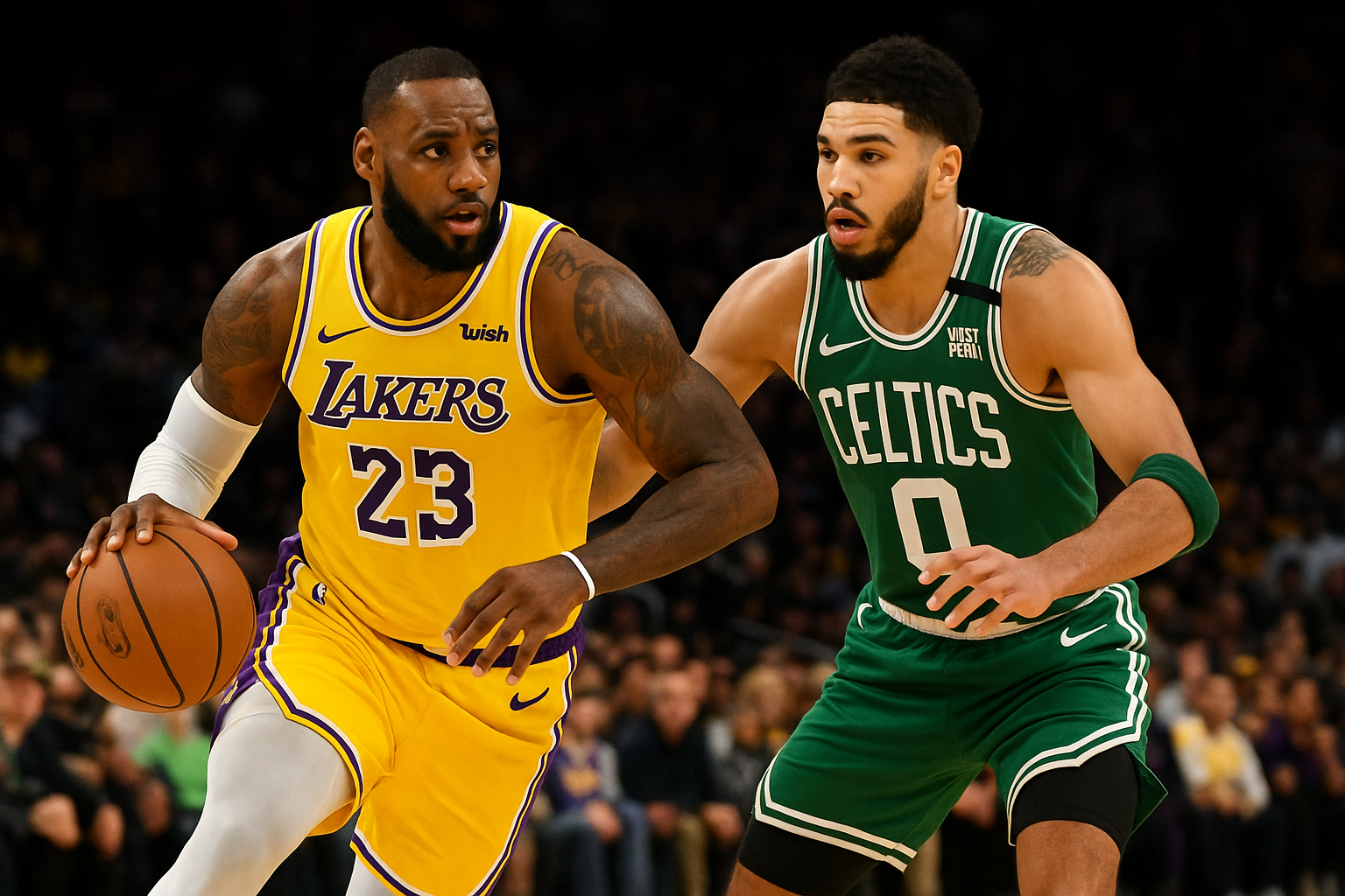 NBA: Lakers e Celtics Protagonizam Clássico Histórico em Jogo Emocionante que Agita a Temporada e Reacende Rivalidade Centenária