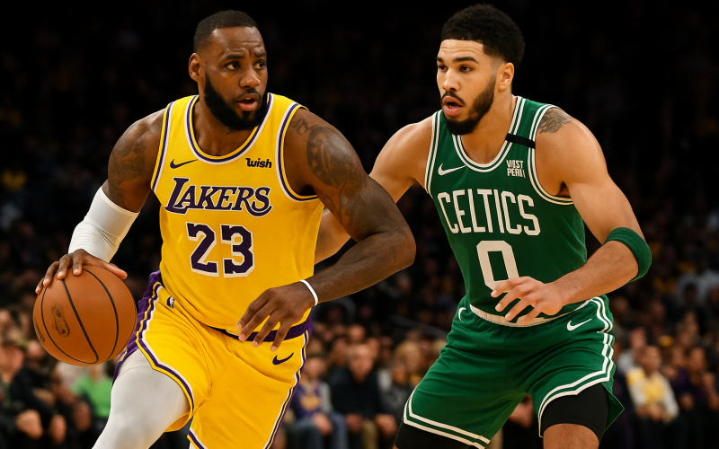 NBA: Lakers e Celtics Protagonizam Clássico Histórico em Jogo Emocionante que Agita a Temporada e Reacende Rivalidade Centenária