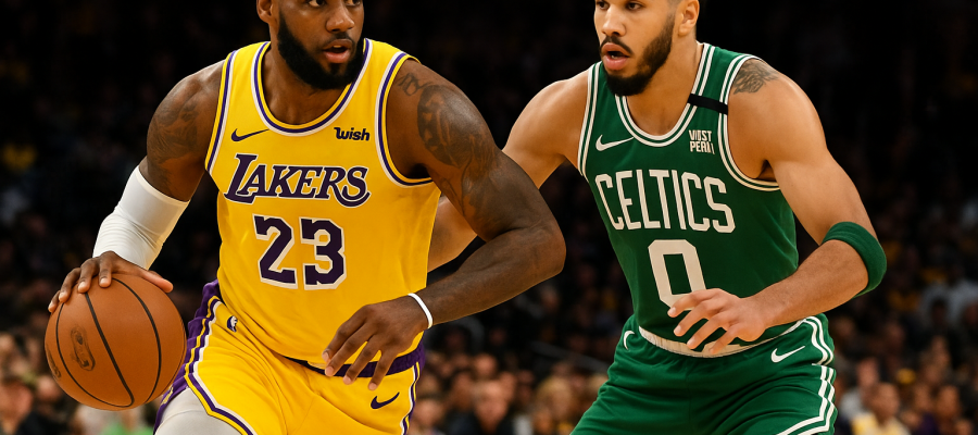 NBA: Lakers e Celtics Protagonizam Clássico Histórico em Jogo Emocionante que Agita a Temporada e Reacende Rivalidade Centenária